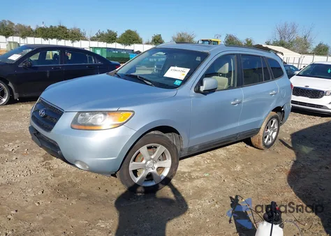 2008 Hyundai Santa Fe Limited/Se z USA, uszkodzony, nr VIN 5NMSH13E68H153153